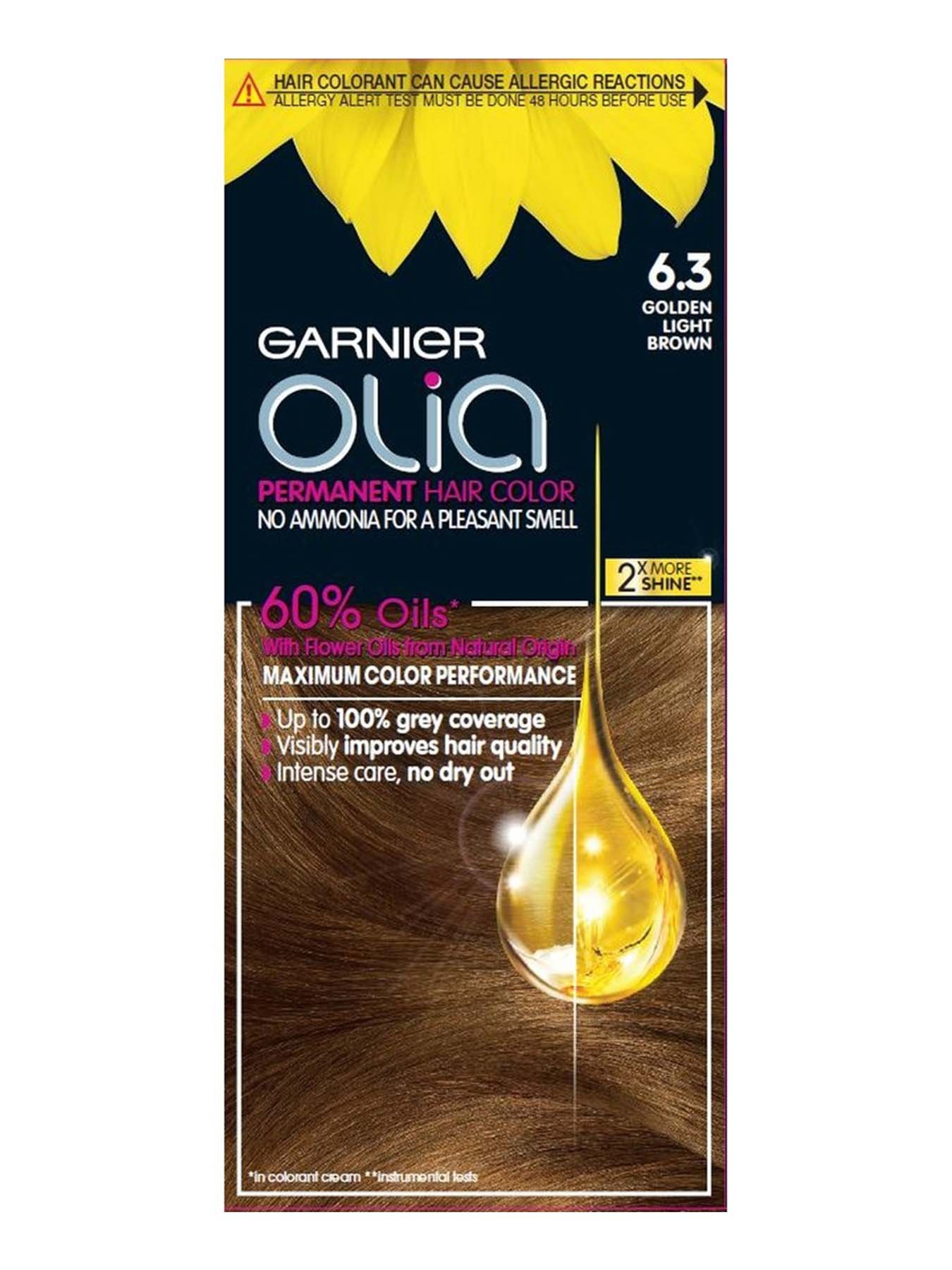 Garnier Olia 6.3 Zlatno svijetlo smeđa